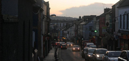 Вечерние улицы в Корке