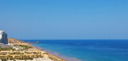 Пляж в Фуджейре, ОАЭ