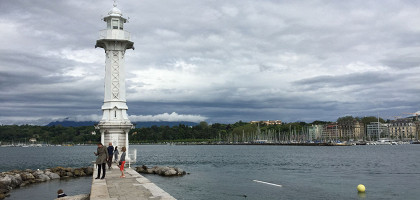 Маяк на Женевском озере, Женева