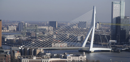 Мост Эразмус, Роттердам, Нидерланды