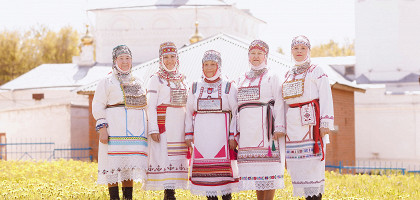 Национальный костюм, Чебоксары, Чувашия