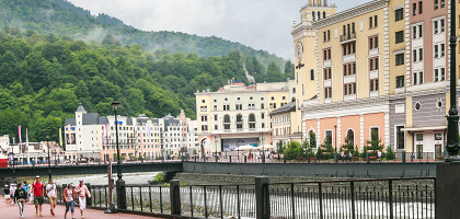 Красная Поляна летом, Россия