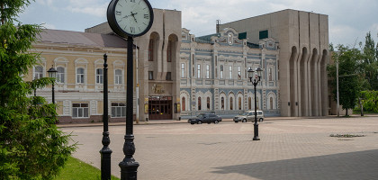 Часы на городской площади, Стерлитамак