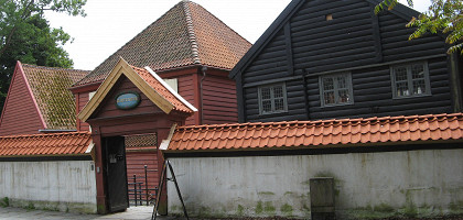 Кафе в Бергене, Норвегия