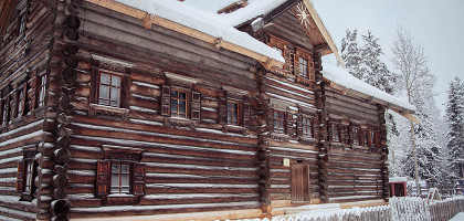 Малые Корелы, крестьянский дом