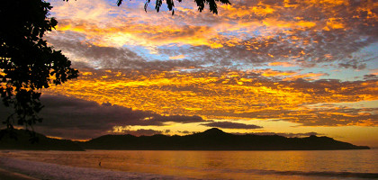 Закат на Коста-Рике