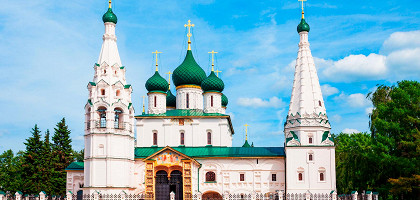 Церковь Ильи Пророка на Советской площади в Ярославле