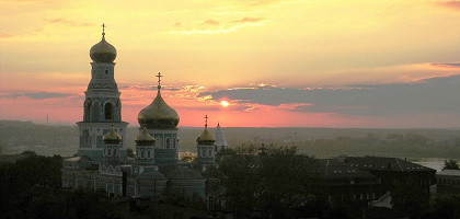 Вид на Казанский собор, Сызрань