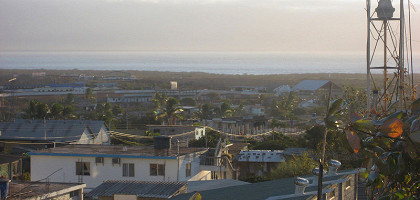 Вид на Сан-Кристобаль, Галапагосские острова