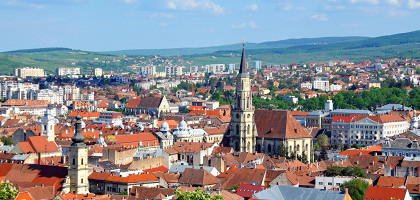 Очаровательный городок Клуж-Напока, Румыния