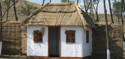 Курень в этнопарке Атамань, Тамань