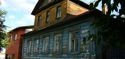 Деревянный дом на ул. Ленина, Покров