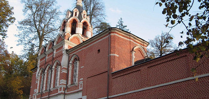 Церковь прп. Саввы Сторожевского с колокольней и корпус братских келий, Саввинский скит