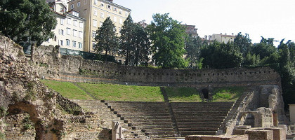 Руины древнеримского театра, Триест