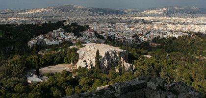Панорама Афин, Греция