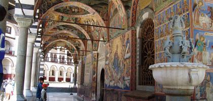 Рильский монастырь, росписи