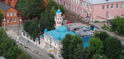 Вид на Татарскую мечеть в Твери
