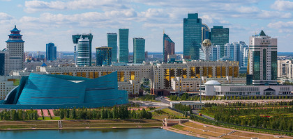Казахстан, Астана, здание правительства