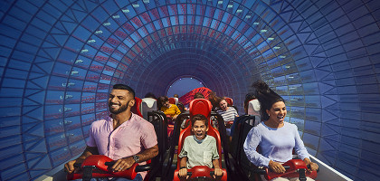 Развлекательный парк Ferrari World, Turbo Track