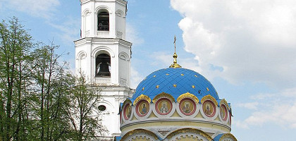 Николо-Угрешский монастырь, колокольня и часовня