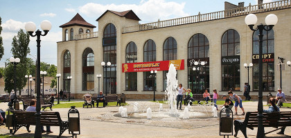 Улица Сергея Штеменко в Урюпинске, Россия