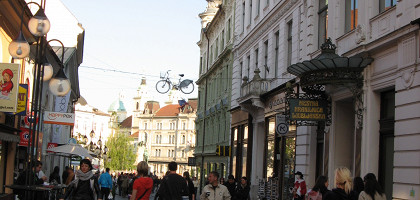 Городская жизнь в Любляне, Словения