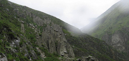 Алтай, Каменные грибы