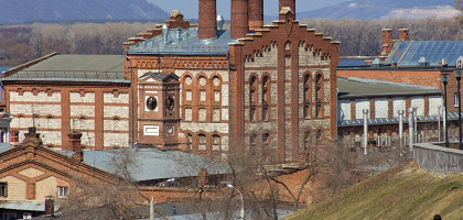 Старинные здания Жигулёвского пивзавода