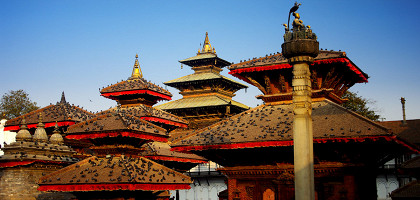 Площадь Дубар в Катманду
