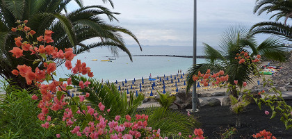 Вид на пляж Плайя-Дорады, Доминикана