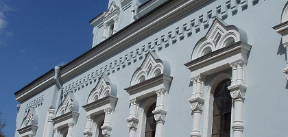 Владимирский собор в Кронштадте, стена