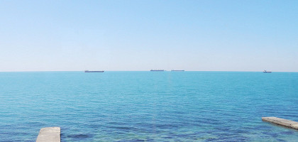 Побережье Чёрного моря в районе Туапсе