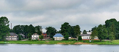 Вид на Каргополь
