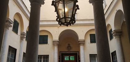 Оформление дворцов в Генуе