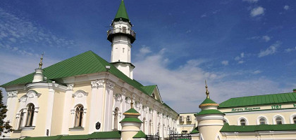 Вид на мечеть Марджани, Казань