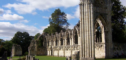 Руины церкви St. Mary's Abbey, Йорк