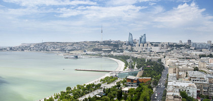 Виды Баку, Азербайджан