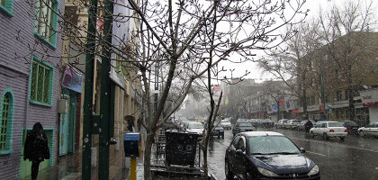 Снег в Тегеране