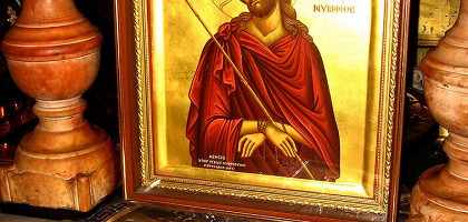 Храм Гроба Господня, место распятия Иисуса Христа