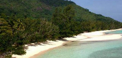Дикий пляж, Силуэт, Сейшельские острова