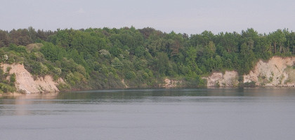 Берега Синявинского озера рядом с Янтарным