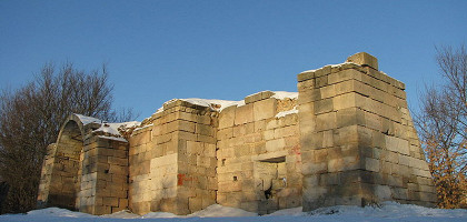 Фрагмент стены кремля (1556 год), Серпухов