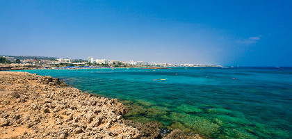 Пляж в заливе Фигового дерева, Кипр