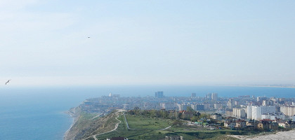 Вид на Анапу и Чёрное море с Лысой горы, Супсех