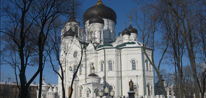 Благовещенский кафедральный собор зимой