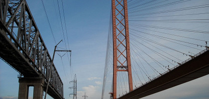 Сургут, мосты через реку Обь