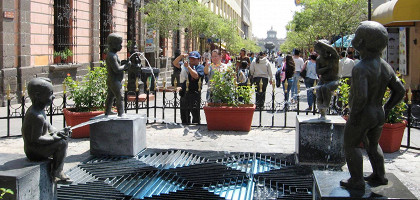 Улица в историческом центре, Гвадалахара