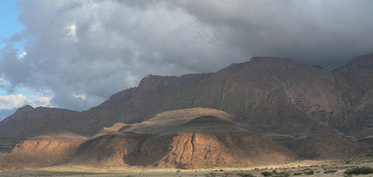 Горы на окраине пустыни Намиб