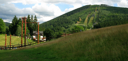 Гаррахов, Чехия, вид на Чертову гору