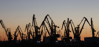 Бердянск, Украина, Азовское море, порт
